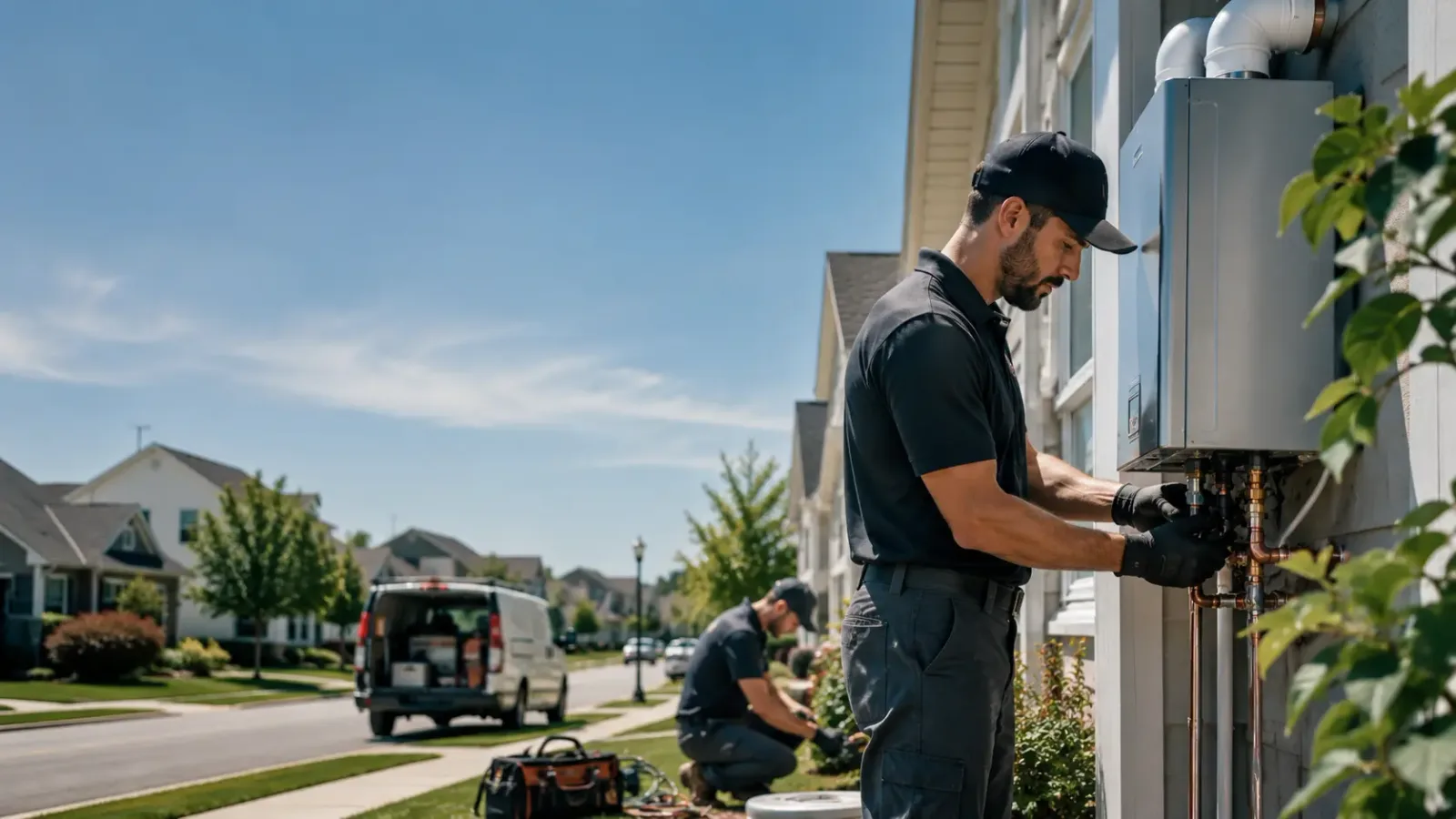 Tankless Water Heater Installation in Glen Echo, MD